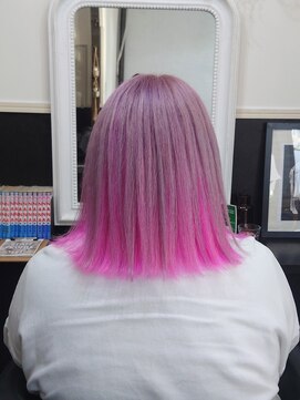 ミアロ 泉中央店(miaro) ラベンダー×ピンク