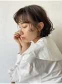 ワンカールボブパーマ