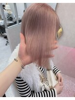 ロンド レア 天神大名店(Lond Le’a)&nbsp;ミルクティー/ダブルカラー/ケアブリーチ/大名/ピンクブラウン