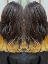 ネロ ヘアデザイン(Nero hair design)&nbsp;イエロー系カラー