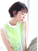 大人可愛い◎30代40代50代◎ナチュラルレイヤー◎大人ショート