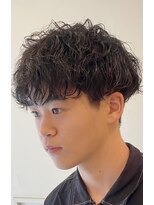 カズ 中津店(KAZU) MEN'S　HAIR  マッシュパーマ／波巻きパーマ／メンズ／マッシュ