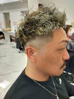 ヘア ポジション HAIR Position 本荘店 ホワイトメッシュツイストパーマ