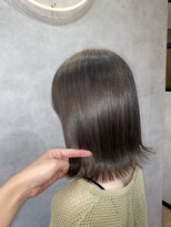 美容室 パドル(PADDLE) 《Wカラー》アッシュグレージュ