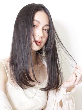 トライポッド(TRIPOD) 似合わせカット20代30代40代50代グレージュ美髪ストレート0901