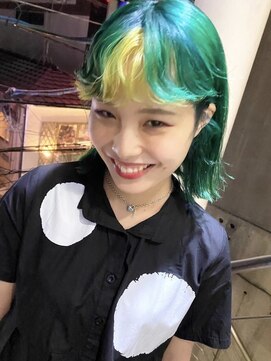 フィン(fin,) ハイライト/波巻き/マッシュパーマ/ウルフ/インナーグレージュ