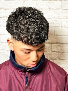 銀座マツナガ 新宿野村ビル店 「プードルパーマwithフェード」