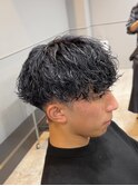 新潟ツイストスパイラル　新潟メンズパーマ　マッシュパーマ