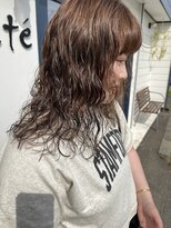 エテ(ete)&nbsp;パーマ/ ゆるふわパーマ/ナチュラルベージュ