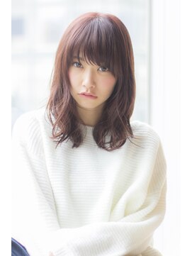 ラフ フロム ガーデン(Laf from GARDEN) 寺尾拓巳　大人かわいいラベージュくびれヘアパーマミディアム