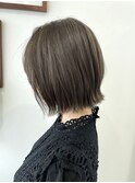 MOMO..ボブ×グレージュ