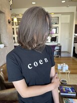 ウニレ バイ センス(unire by sense)&nbsp;【ブリーチ】ボブレイヤーカット/透明感グレージュカラー