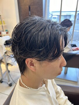 フォルテ 草薙店 ニュアンスパーマ センターパート