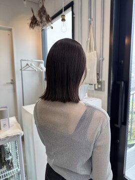 ロカ 表参道(loka) ワンレン/まろやかベージュ[表参道/ブリーチ/ハイライト]Mai