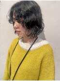 天神/大名/赤坂/ボブパーマ/アッシュブラウン/ボブ/強めパーマ