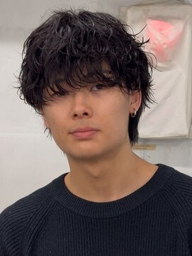 マーシー(MAAAAAC) メンズ　シャドウパーマ　【stylist/KARIN】