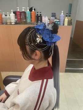 シャンプーボーイ 佐世保駅前店(SHAMPOO BOY) 成人式セット　佐世保美容室　佐世保駅前　セット