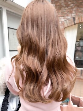 ラレイ ハラジュク(Lalei harajuku) 【白石】ブリーチなし明るめベージュシアーカラー透明感原宿