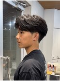 骨格補正カットのみでこの毛流れ◎
