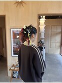 袴ヘアセット