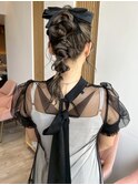 【ヘアセット】編みおろし / ポニーテール / ヘアアレンジ