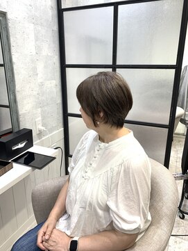 イーズ バイ インス(Yeeee.s by INCE) 白髪ぼかし/白髪改善カラー/ショート/透明感カラー/脱白髪染め