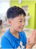【トライスター】少年2ブロックカット