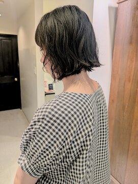 アンジェリカ(Angelica) ボブパーマ/黒髪ボブ/ニュアンスパーマ