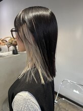 レノ(LENO) イヤリングカラー　ホワイトベージュ