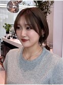 ショート ボブ ショートボブ 前髪  ミニボブ