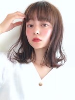 セイドット オモテサンドウ(Say. omotesando)&nbsp;Say.外ハネボブくびれボブインナーカラーヘーゼルグレージュ青山