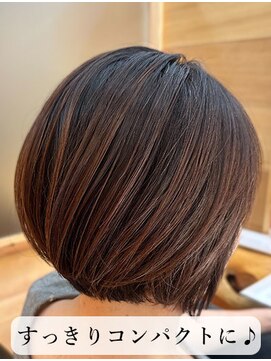 ハース(HEARTH) ショートボブ