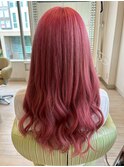 ブリーチ◎透明感あふれるピンクベージュ