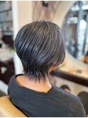 洗練された大人の色気◎スモーキーカラーが魅力な大人ショート