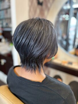 ヘアショップエヌアンドエー 久喜 栗橋店(hairshop N&A) 洗練された大人の色気◎スモーキーカラーが魅力な大人ショート