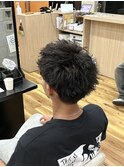 ピンパーマスパイキーショート