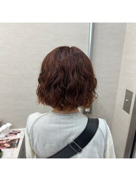 ピンク シー バイ アンジェリカ 瓢箪山2号店(PINQ she by ANGELICA) ボブパーマ