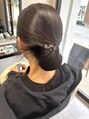 ヘアーズ ベリー 花畑店(hairs BERRY)&nbsp;タイトスタイルも人気です！タイトヘア/アップ/花畑/久留米