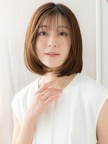 カバーヘア ブリス 志木南口駅前店(COVER HAIR bliss)&nbsp;ココアブラウン/ウォームブラウン/色っぽボブ/アンニュイボブg