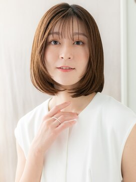 カバーヘア ブリス 志木南口駅前店(COVER HAIR bliss) ココアブラウン/ウォームブラウン/色っぽボブ/アンニュイボブg