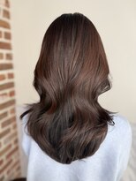 エニー 栄(Any)&nbsp;ラベンダーブラウン×韓国レイヤー