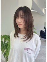 コディー(CODY)&nbsp;レイヤーカット ミディアムレイヤー ハッシュカット