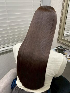 セタ 新宿(seta) ココアブラウン/艶髪ロング/透明感カラー/髪質改善ストレート