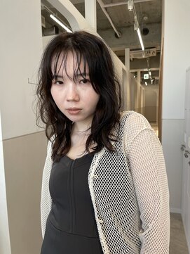 アンバー 池袋(amber) ウェーブヘア/レイヤーボブ/ニュアンスパーマ［池袋駅］