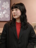 ピュー(Piu-)&nbsp;【ウェーブパーマ/渥美怜子】ニュアンスパーマ/ロングヘア