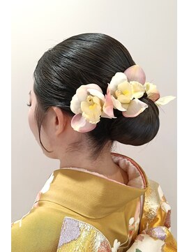 アンベリールフルー(EMBELLIR fleur) 卒業式和装ヘアセット