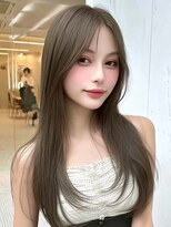 ノイズオオサカ 天王寺店(NOISM OSAKA)&nbsp;韓国風レイヤーカット/ロングレイヤー/ハッシュカット/10代20代