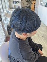 ルシードスタイル ムースユイット(LUCIDO STYLE mousse8) 〈ブリーチあり〉ブルーメッシュ