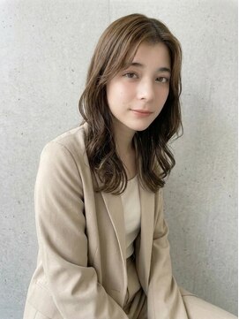 アッシュ 亀戸東口店(Ash) 大人ゆるウエーブ×透け感グレージュ