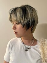 イェン(Yen.) ショートレイヤーシャギーショートローライトデザインカラー